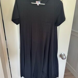 LuLaRoe Black Short Sleeve Dress